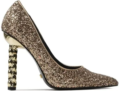 Lodičky Kat Maconie - Lydia Gold Glitter