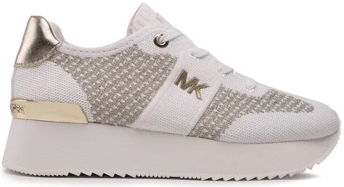 Sneakersy MICHAEL Michael Kors - Monique Knit Trainer 43R3MQFSBM Pale Gold