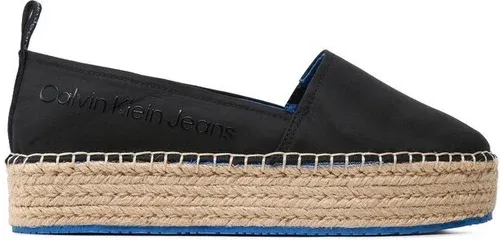 Espadrilky Calvin Klein Jeans - Flatform Espadrille Soft Ny YW0YW00989 Black BDS