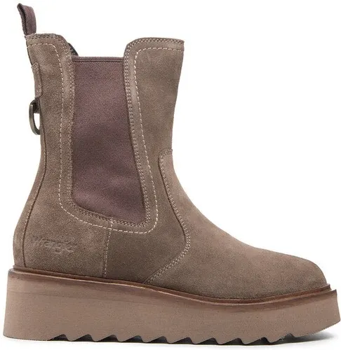 Členková obuv s elastickým prvkom Wrangler - Jane Chelsea WL22531A Taupe 029