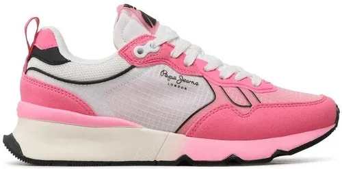 Sneakersy Pepe Jeans - Brit Pro Neon W PLS31460 Neon Pink 335