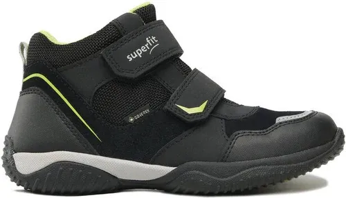 Šnurovacia obuv Superfit - GORE-TEX 1-009385-0020 M Schwarz/Hellgrün