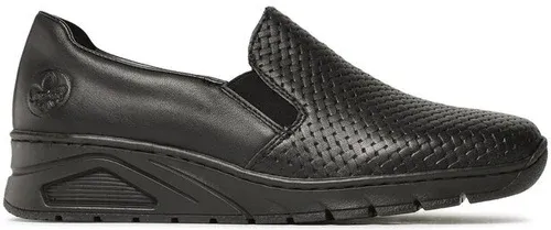 Poltopánky Rieker - N3363-01 Schwarz