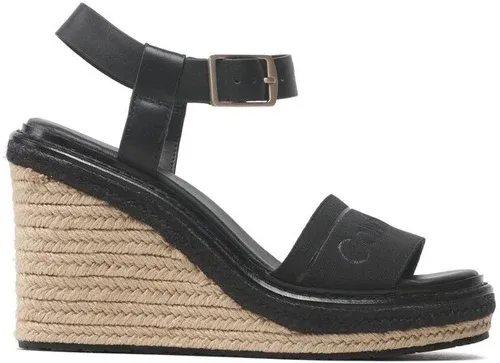 Espadrilky Calvin Klein - Wedge 70HH HW0HW01499 Ck Black BEH