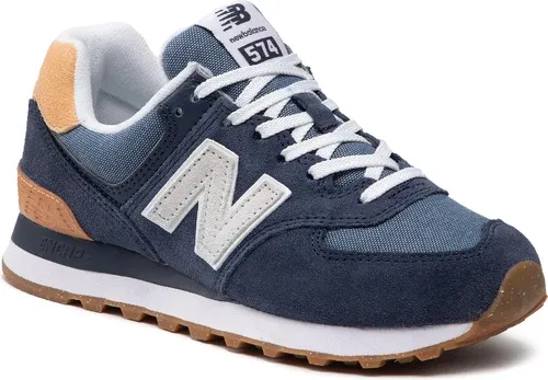 Sneakersy New Balance - WL574RG2 Tmavomodrá