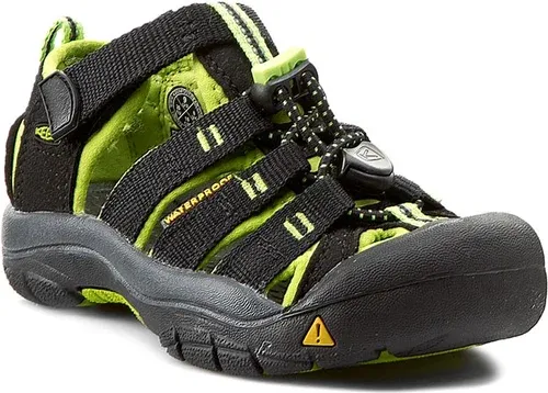 Sandále Keen - Newport H2 1009942 Black/Lime Green