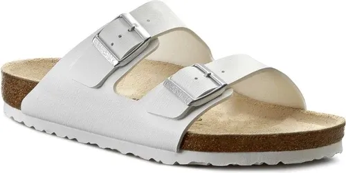 Šľapky Birkenstock - Arizona 0051731 White