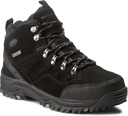 Trekingová obuv SKECHERS - Pelmo 64869/BLK Black