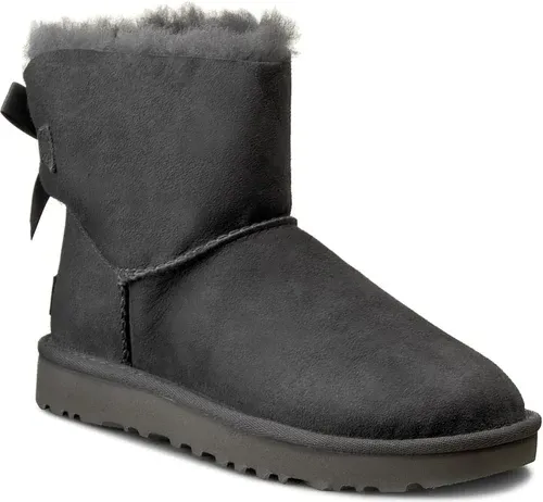 Topánky UGG - W Mini Bailey Bow II 1016501 W/Grey